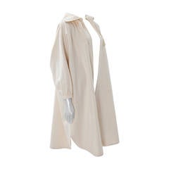 Manteau en laine Courreges Cape