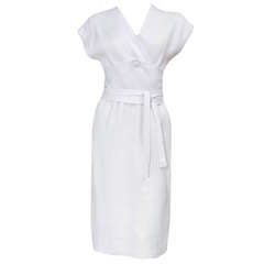 Givenchy Haute Couture Linen Day Dress 5
