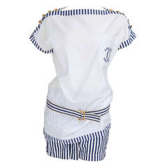 Vintage Chanel Cotton Sailor Ensemble