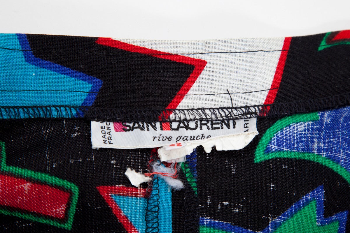 Yves Saint Laurent Hommage A Matisse Maxi Skirt 3