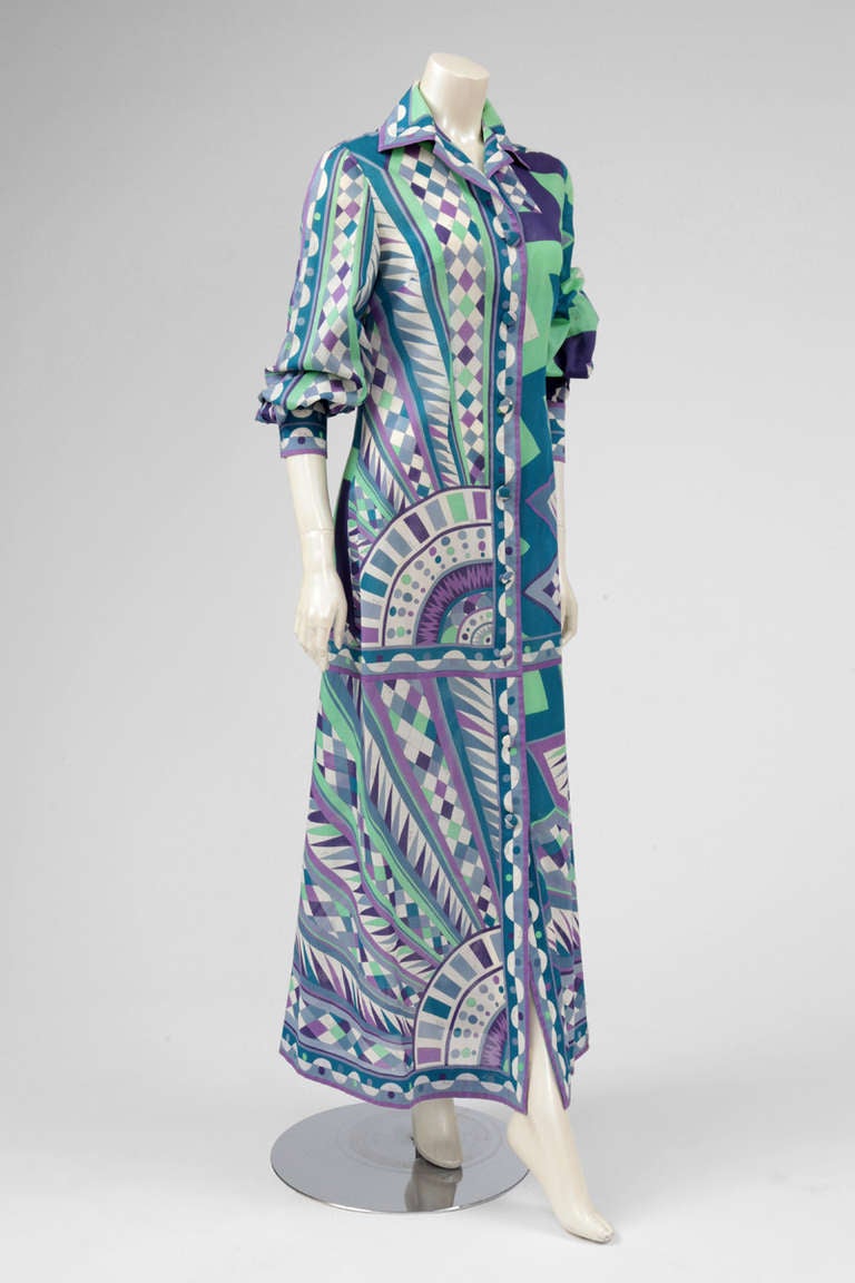 emilio pucci shirt dress