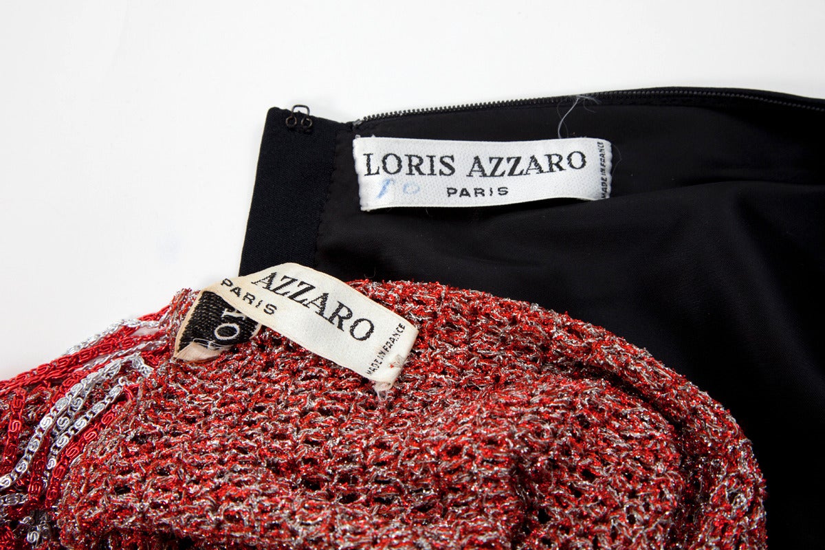 Loris Azzaro Haute Couture Two Piece Ensemble For Sale 3