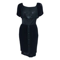 Valentino Silk & Satin Cocktail Dress