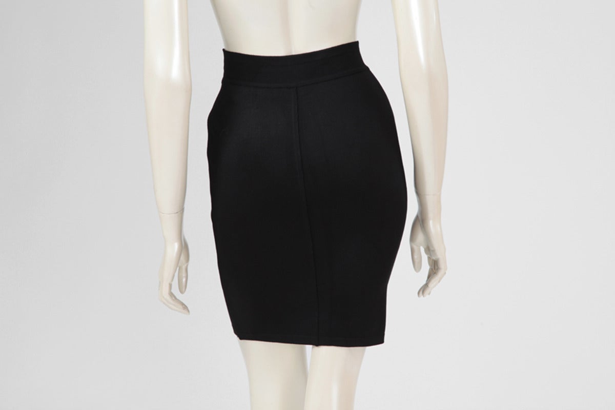 Alaia Knit Pencil Skirt In Excellent Condition In Geneva, CH