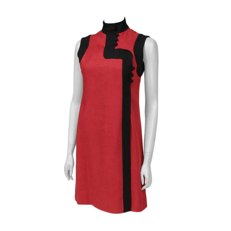 Donald Brooks Linen Day Dress