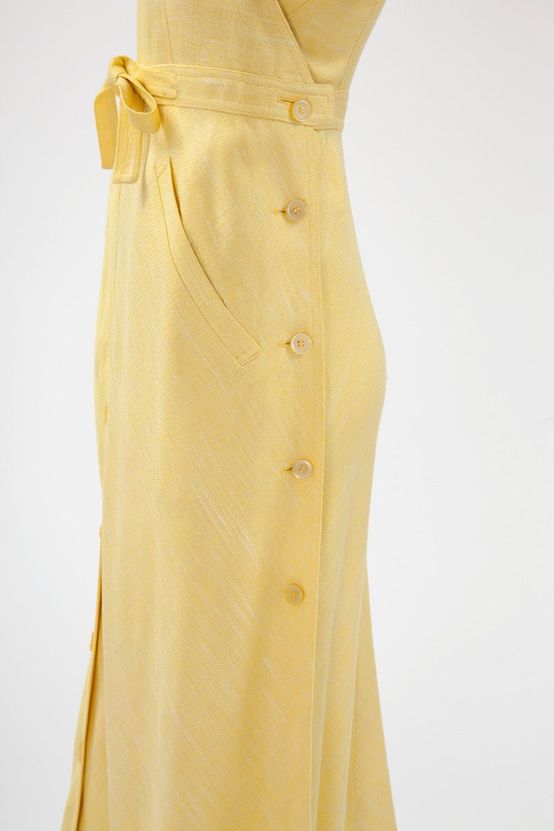 Courreges Linen Summer Dress 2