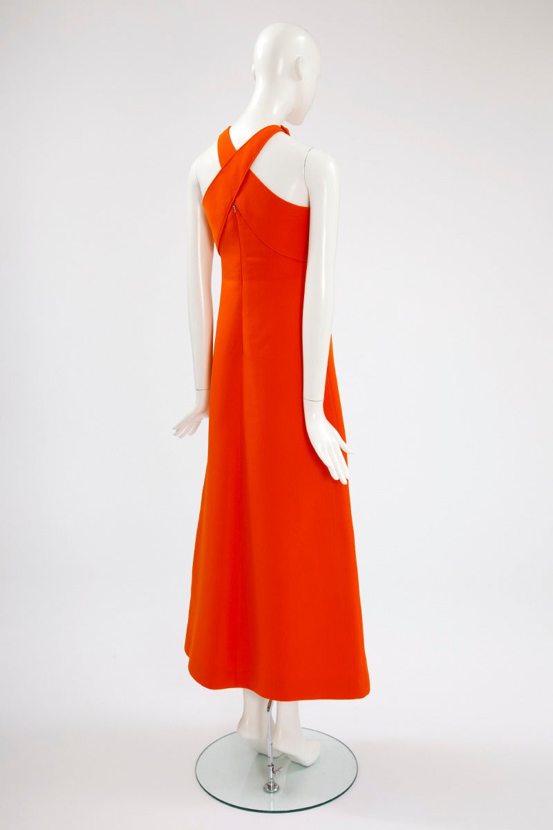 Numbered Courreges A-Line Dress In Excellent Condition In Geneva, CH