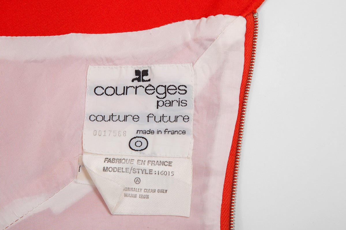 Numbered Courreges A-Line Dress 3