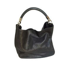 Yves Saint Laurent Leather & Shagreen Roady Tote Bag