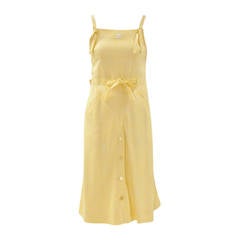 Courreges Linen Summer Dress