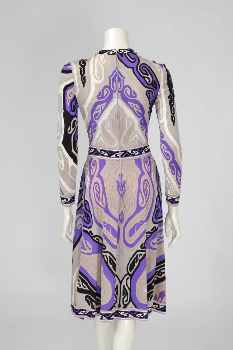 Women's Leonard Silk Jersey Printed Dress