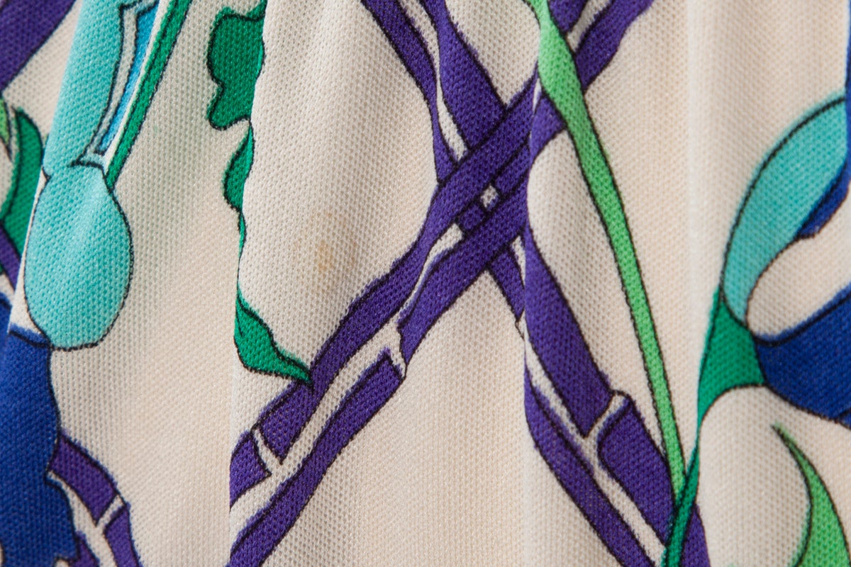Emilio Pucci Printed Silk Jersey Dress 4