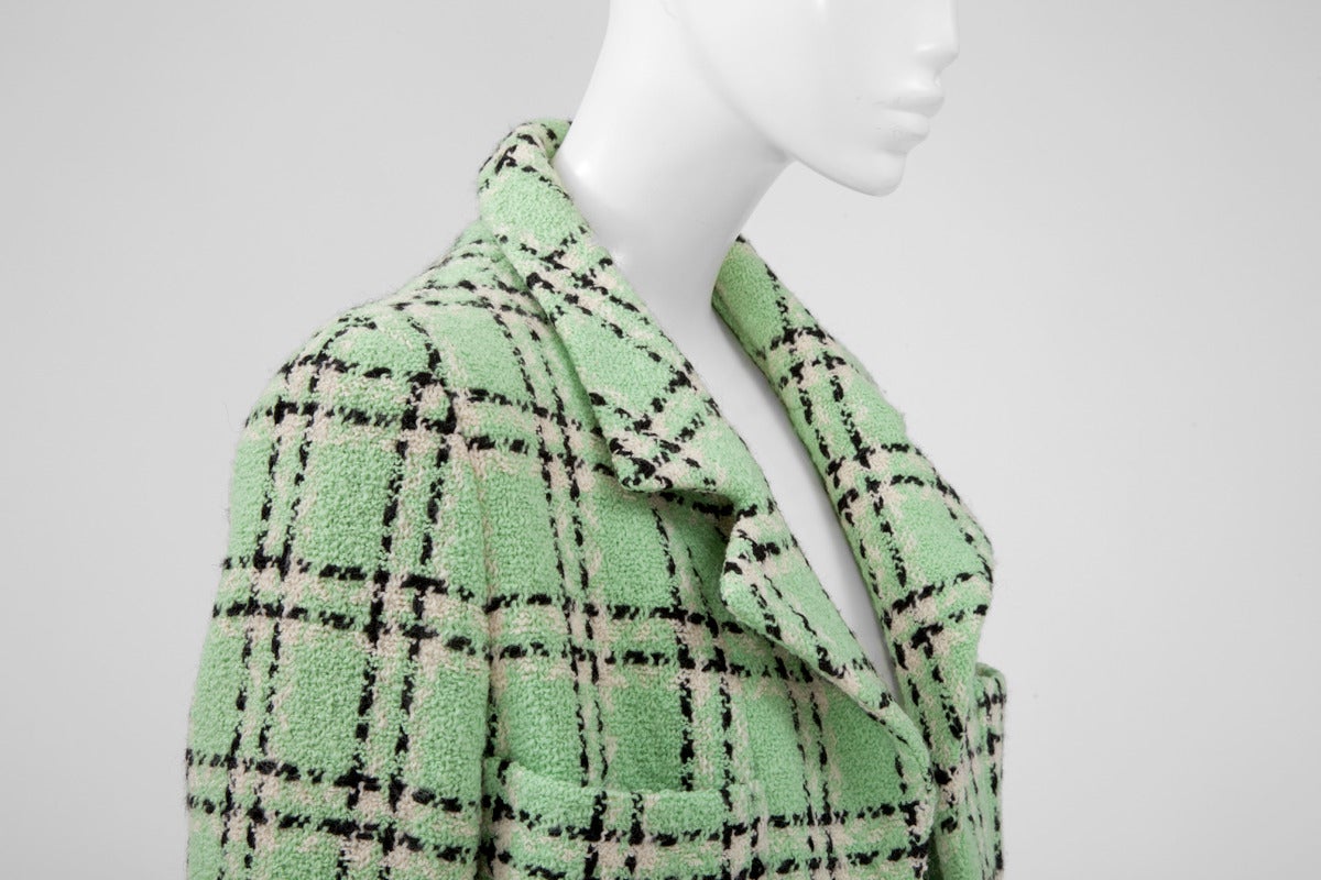 90s chanel tweed