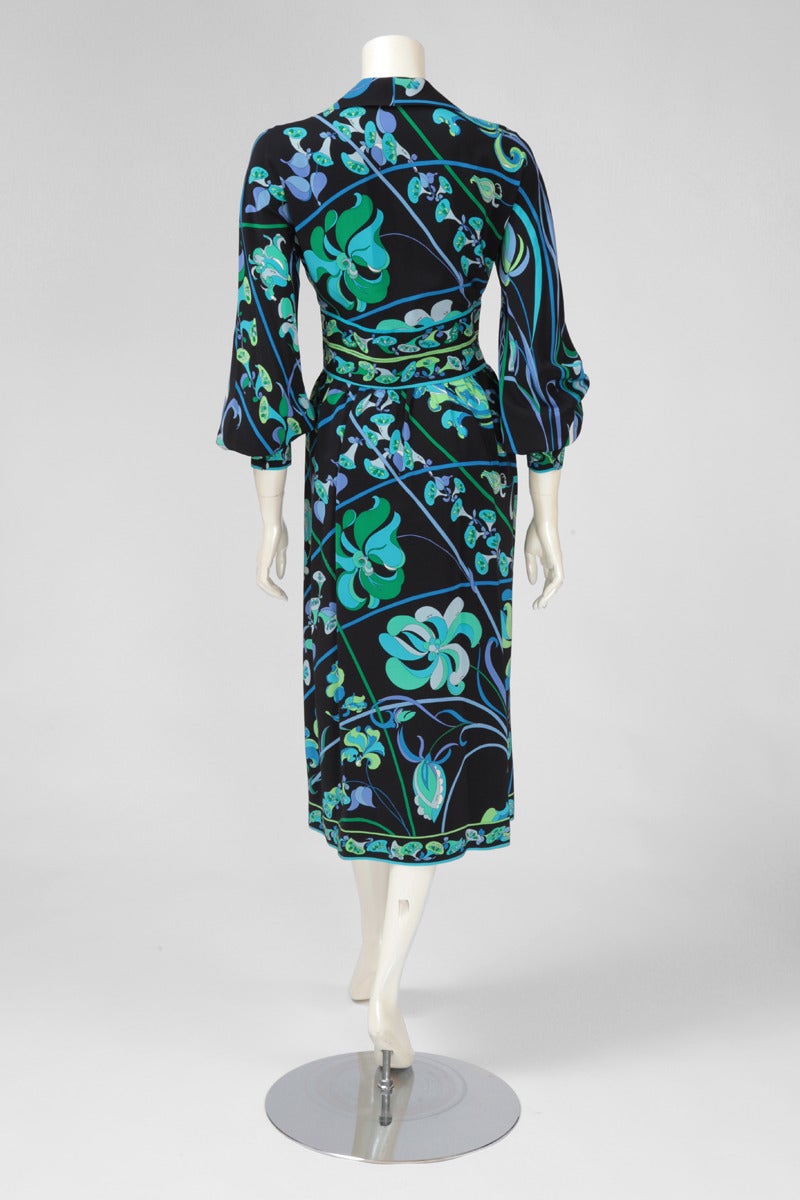 Emilio Pucci Printed Silk Dress 4