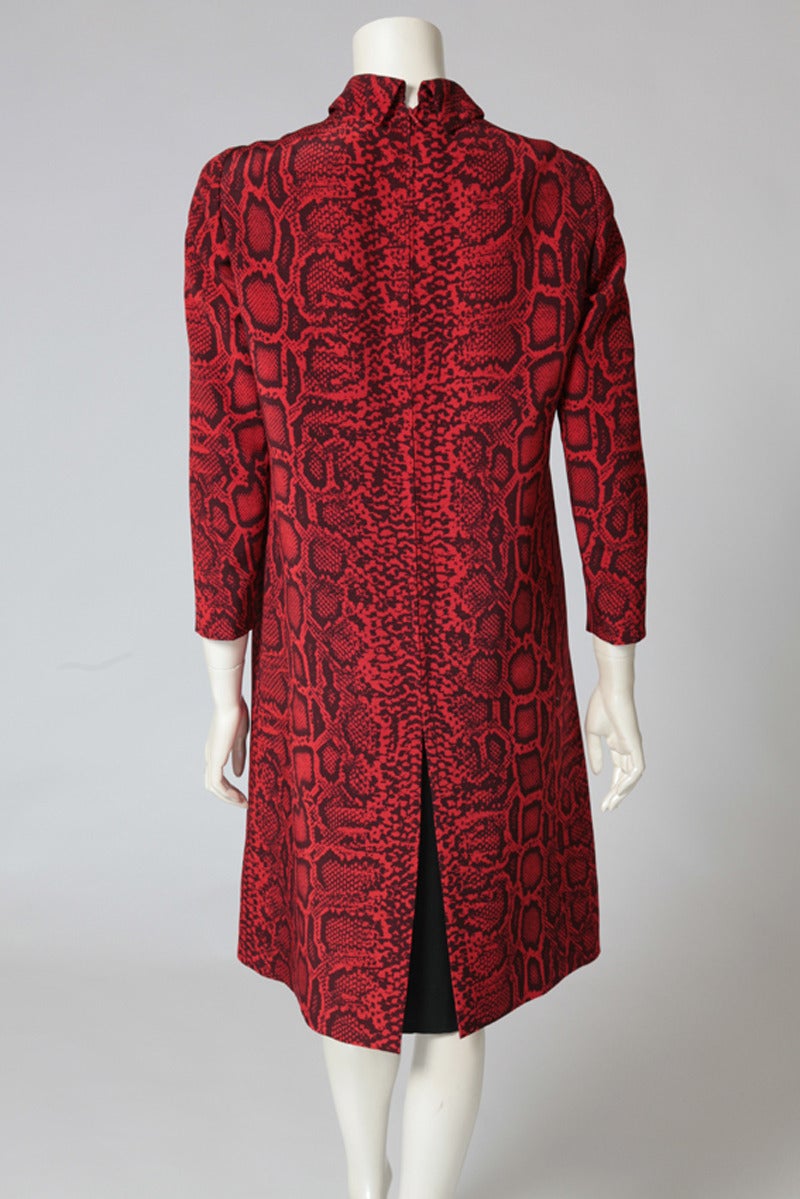 Pierre Balmain (Attributed to) Haute Couture A-Line Dress In Excellent Condition For Sale In Geneva, CH