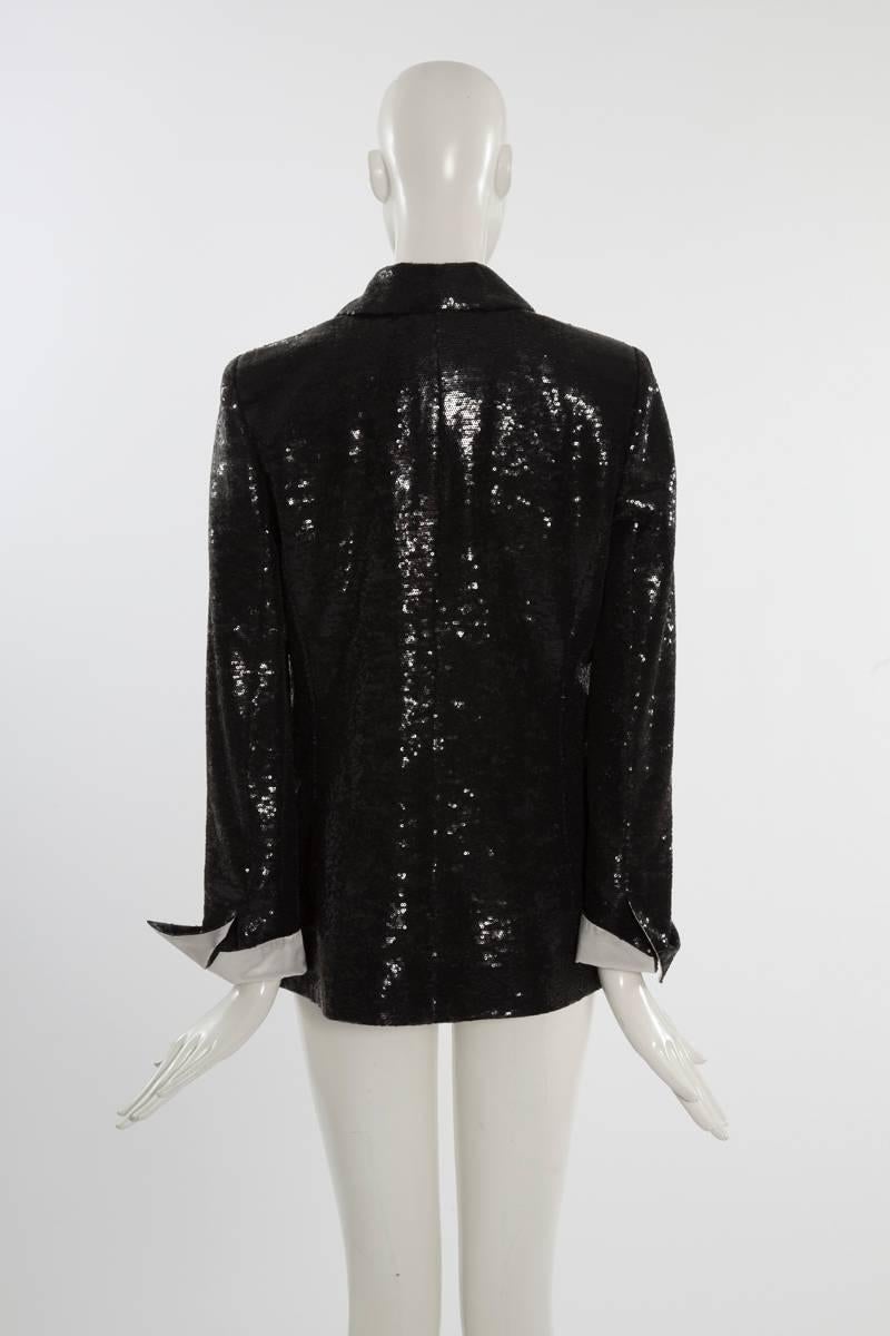 Black Chanel Paris - Miami Cruise Sequin Blazer