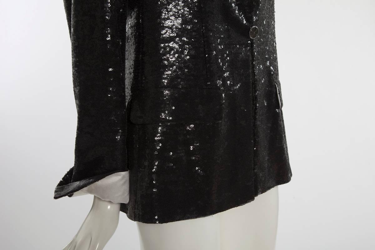 chanel sequin jacket