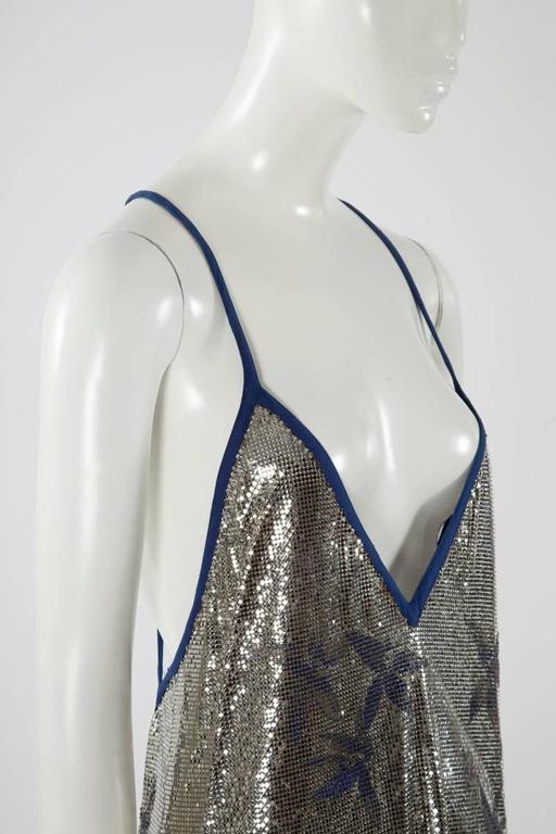 Gianni Versace Oroton Metal Mesh Runway Gown, Spring-Summer 1983 For Sale  at 1stDibs | oroton fabric, oroton material, oroton versace