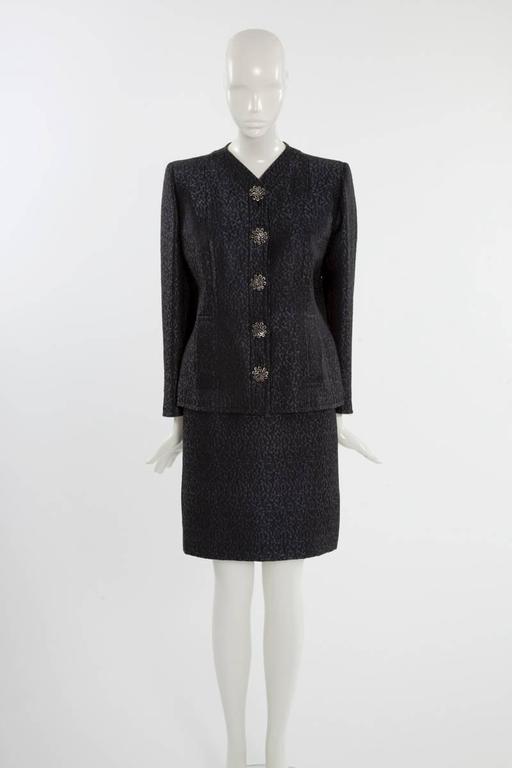 Yves Saint Laurent Haute Couture Skirt Suit at 1stDibs | couture ...