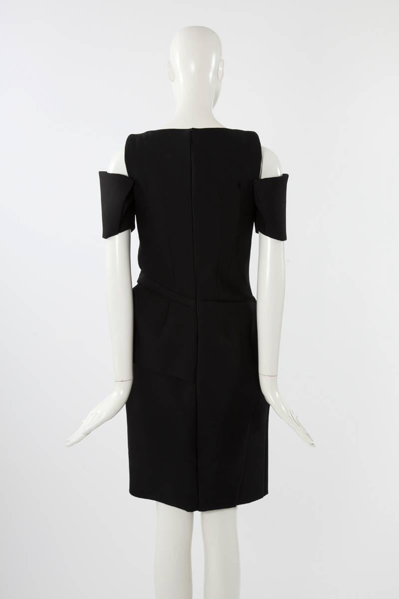 Iconic Balenciaga Runway Wool Dress, Fall-Winter 2008-2009 In Excellent Condition In Geneva, CH