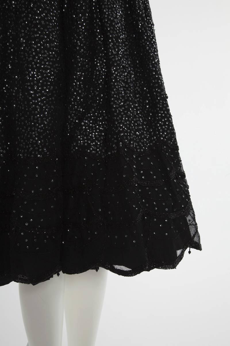 Pirovano Sequin-Embellished Tulle Cocktail Dress 1