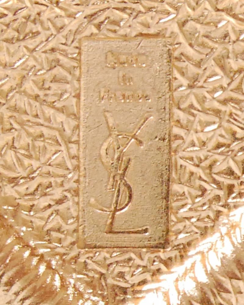 Yves Saint Laurent Paris je t'aime Broche coeur Excellent état à Geneva, CH