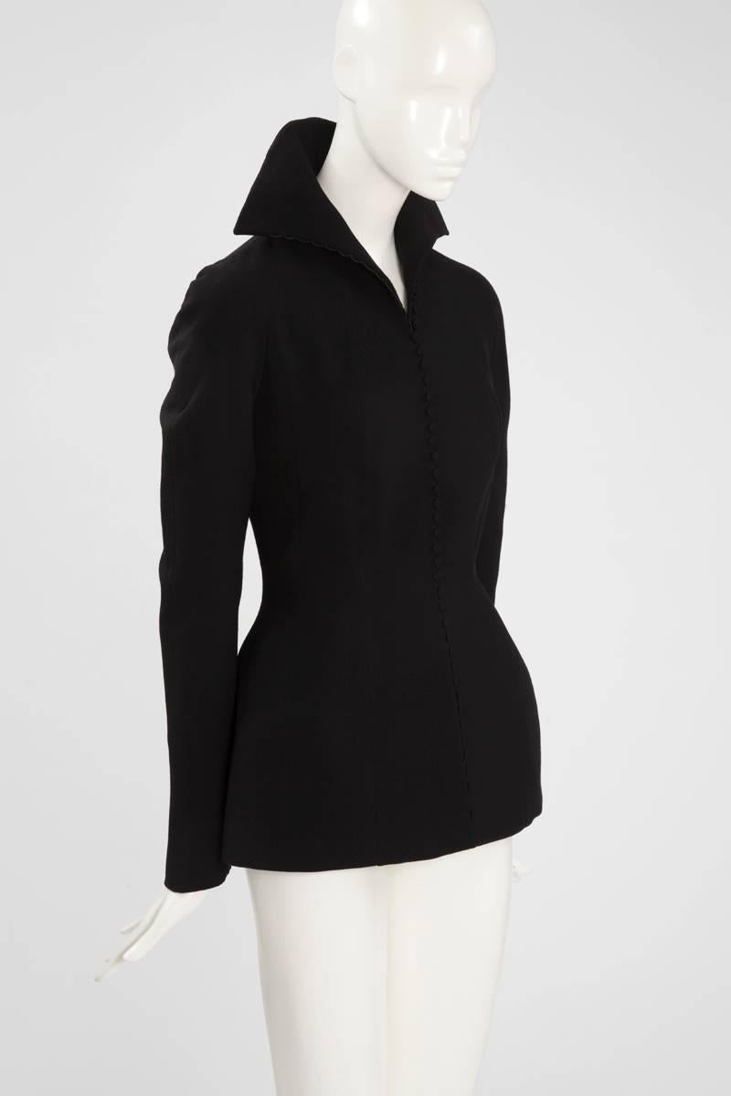 Women's John Galliano Wool Peplum Jacket