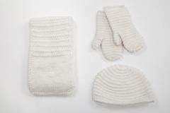 Highly Documented Courrèges Haute Couture Wool Set, Fall-Winter 1969-1970