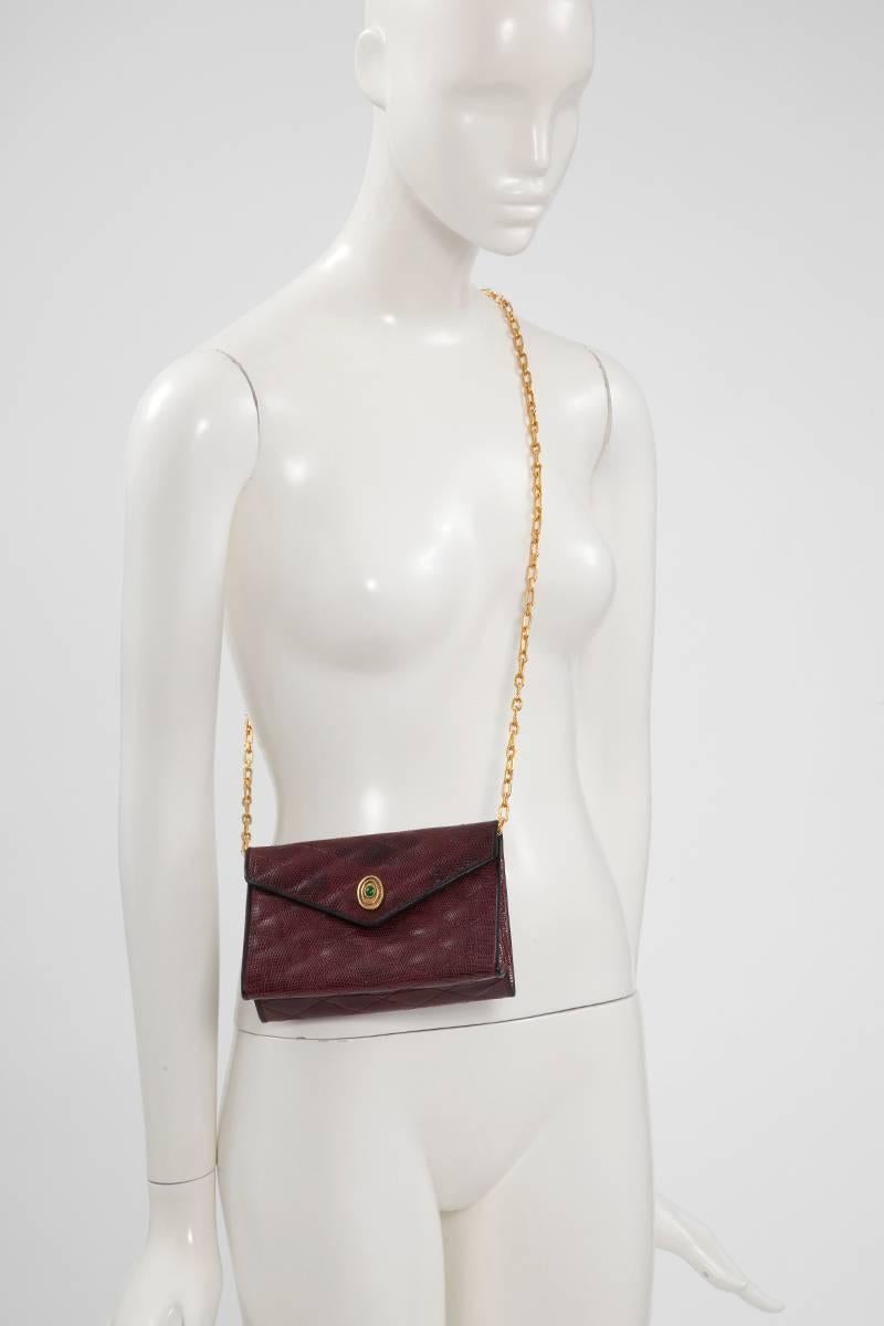 Chanel Embellished Lizard Bag  1