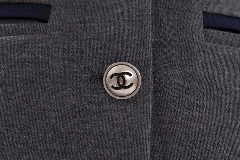 Chanel Sweatshirt Wool Blazer Jacket at 1stDibs | channel sweatshirt
