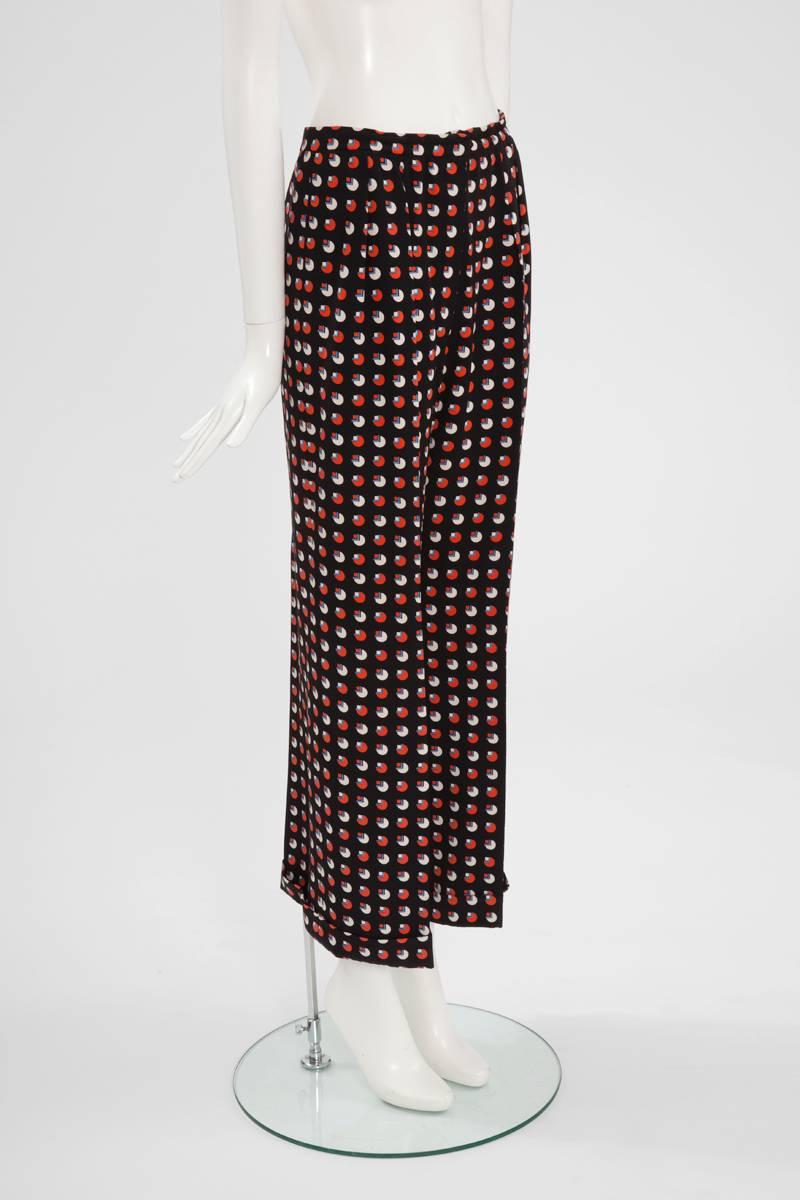 Yves Saint Laurent Haute Couture Trousers Suit, Circa 1973 4