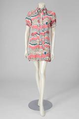 Radley Of London With Celia Birtwell Print Mini Shirt Dress