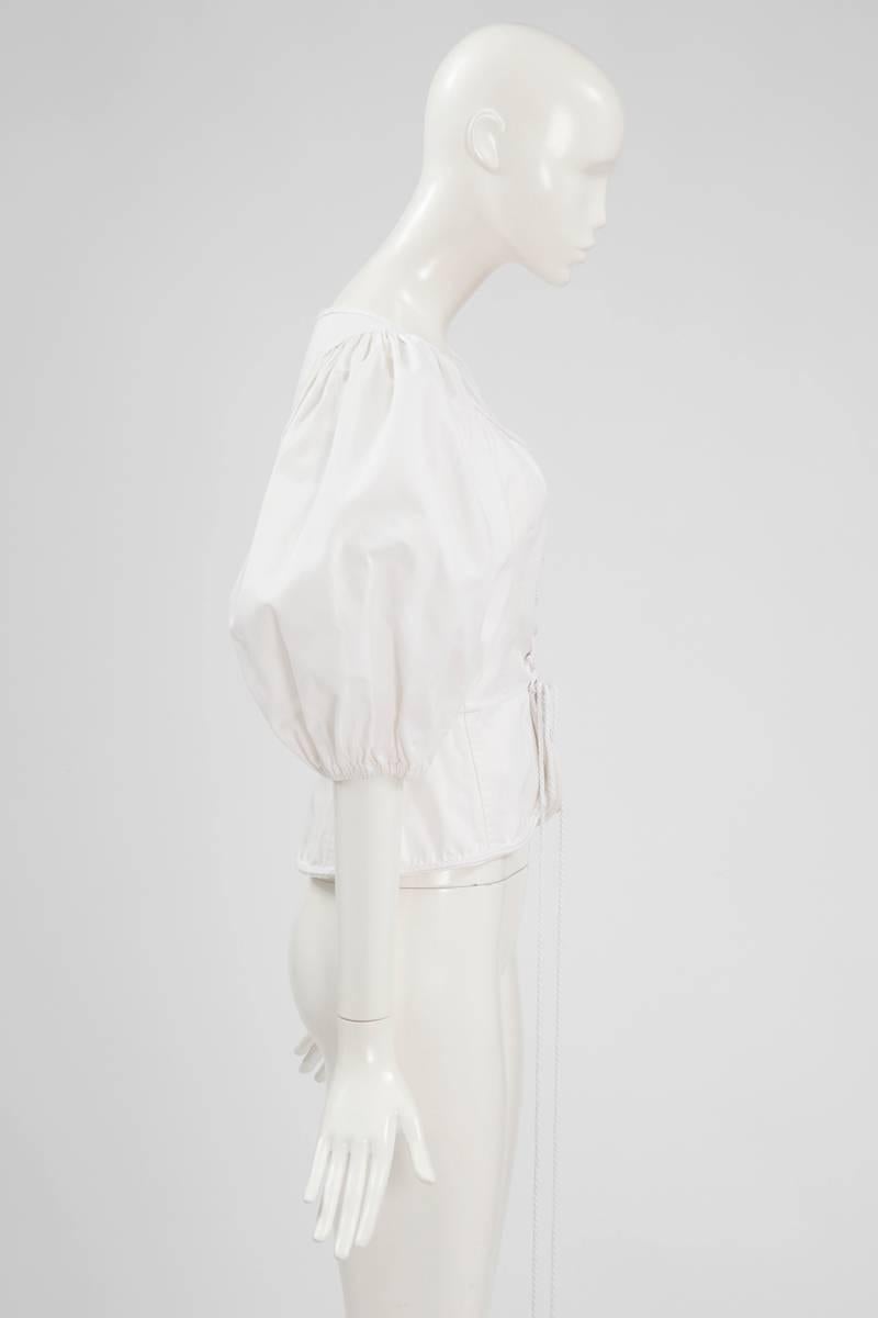 Iconic Yves Saint Laurent Corset Top, Spring-Summer 1977 In Excellent Condition In Geneva, CH