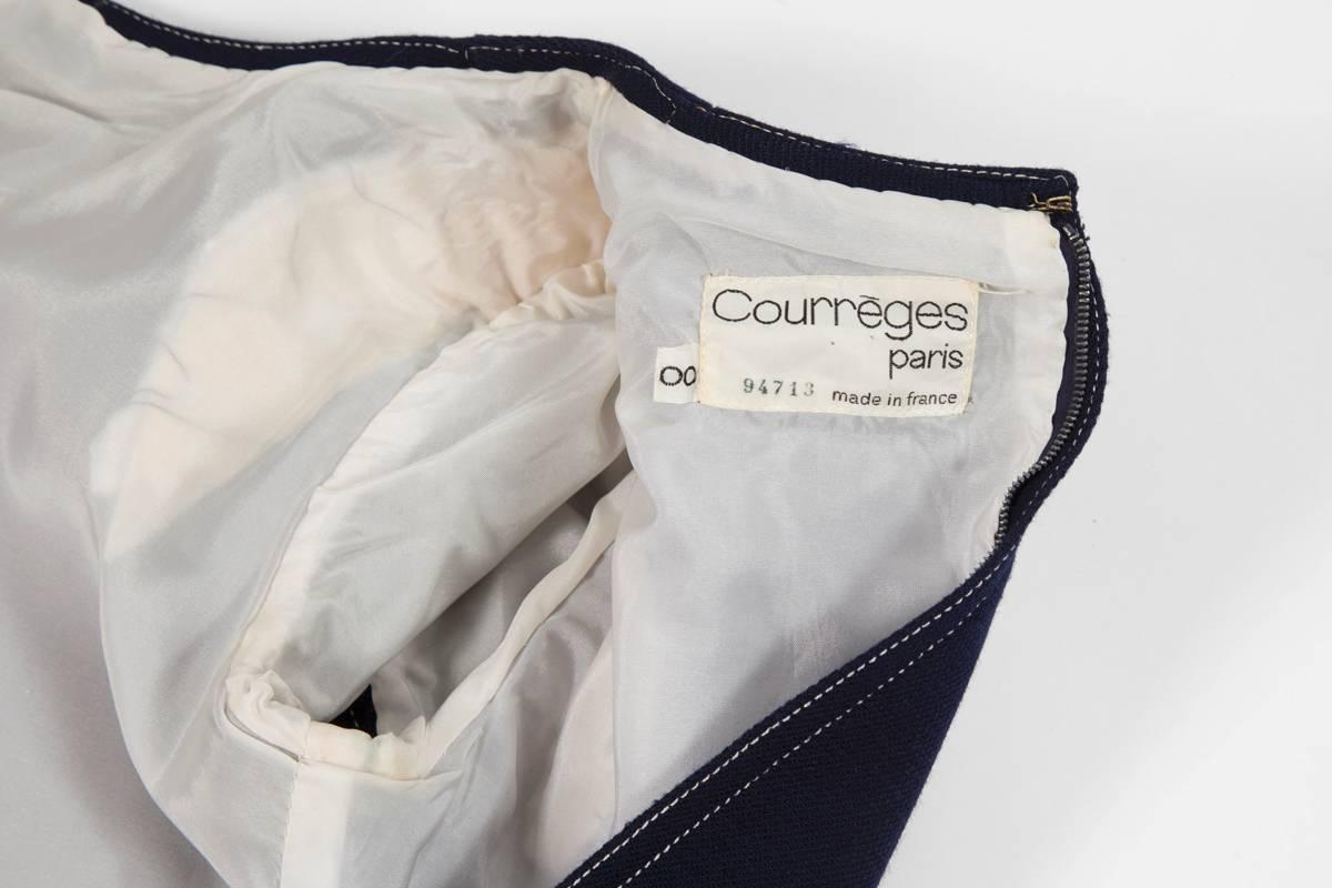 Numbered Courreges Couture Trousers Suit 5