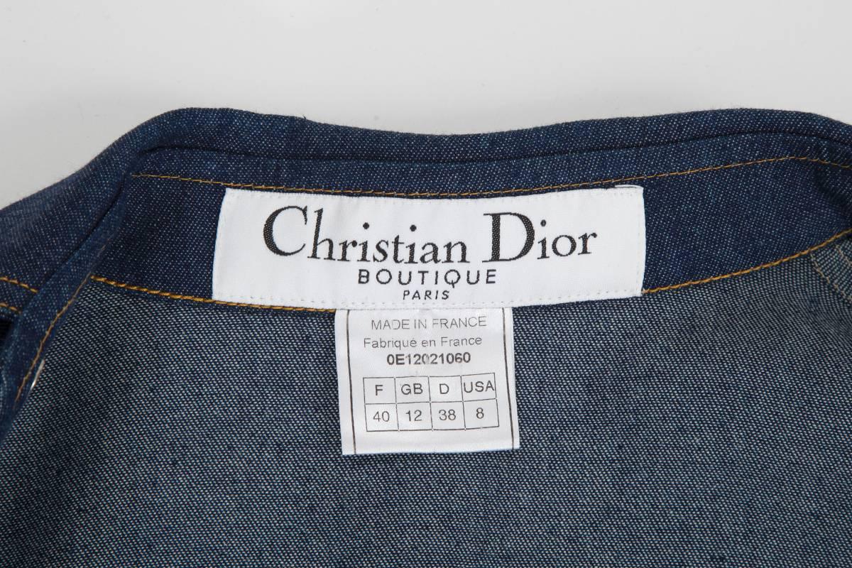 Christian Dior by John Galliano Runway Denim Jacket, Spring-Summer 2000 1