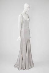 Alexander McQueen Silk Charmeuse Gown, Circa 2005