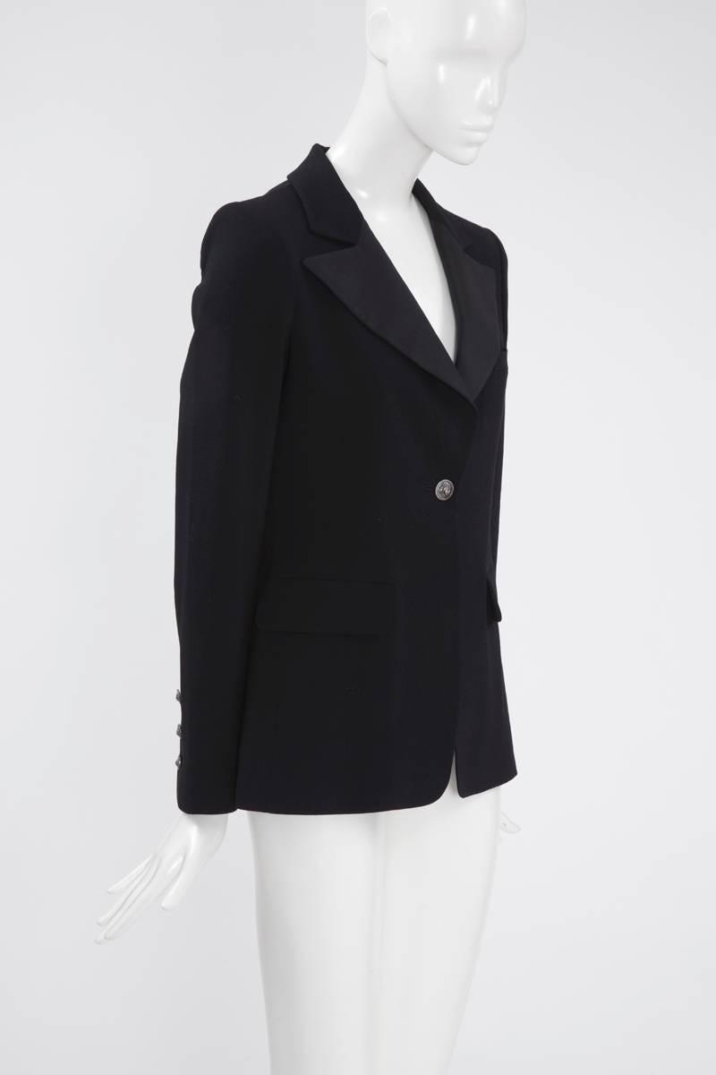 Chanel Wool Blazer Jacket  In Excellent Condition In Geneva, CH