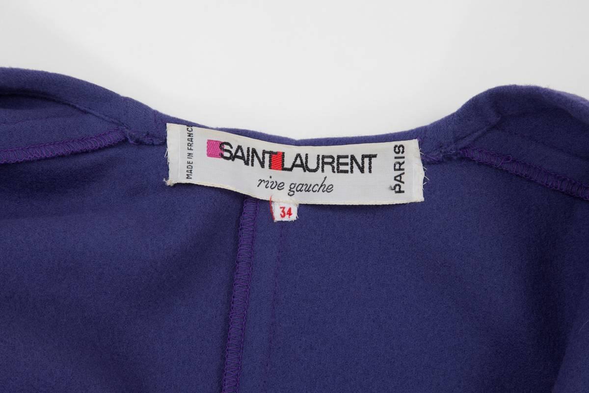 Women's or Men's Yves Saint Laurent Wool Cape 