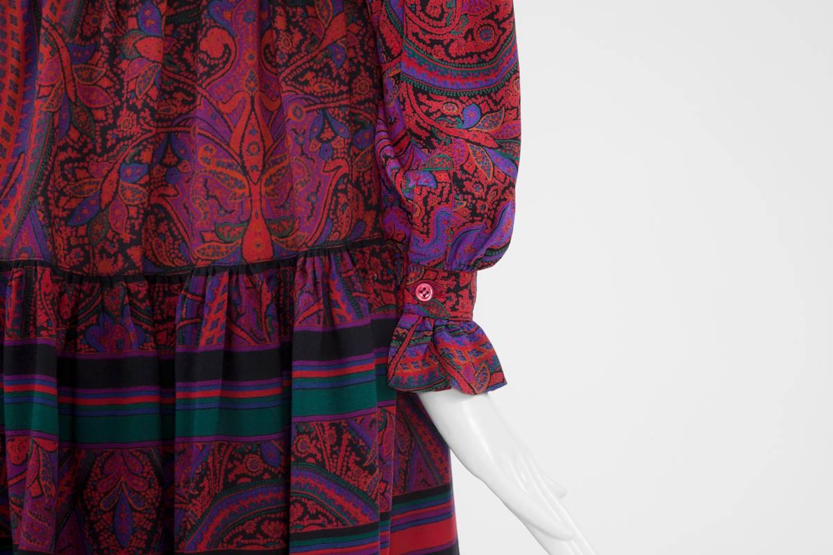 Yves Saint Laurent Printed Skirt Suit 3