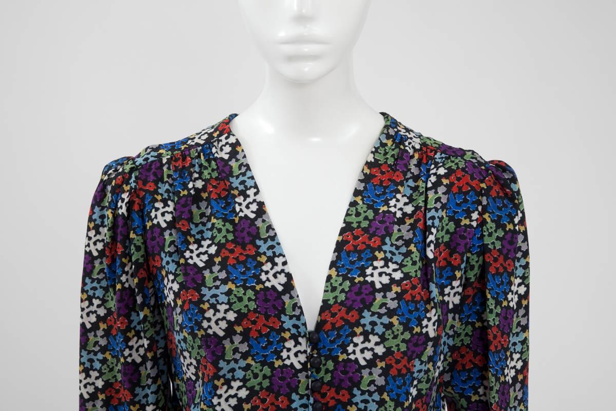 Vogue Documented Yves Saint Laurent Ensemble, Spring-Summer 1970 In Good Condition In Geneva, CH