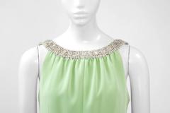 1960’s Haute Couture Silk Cocktail Dress