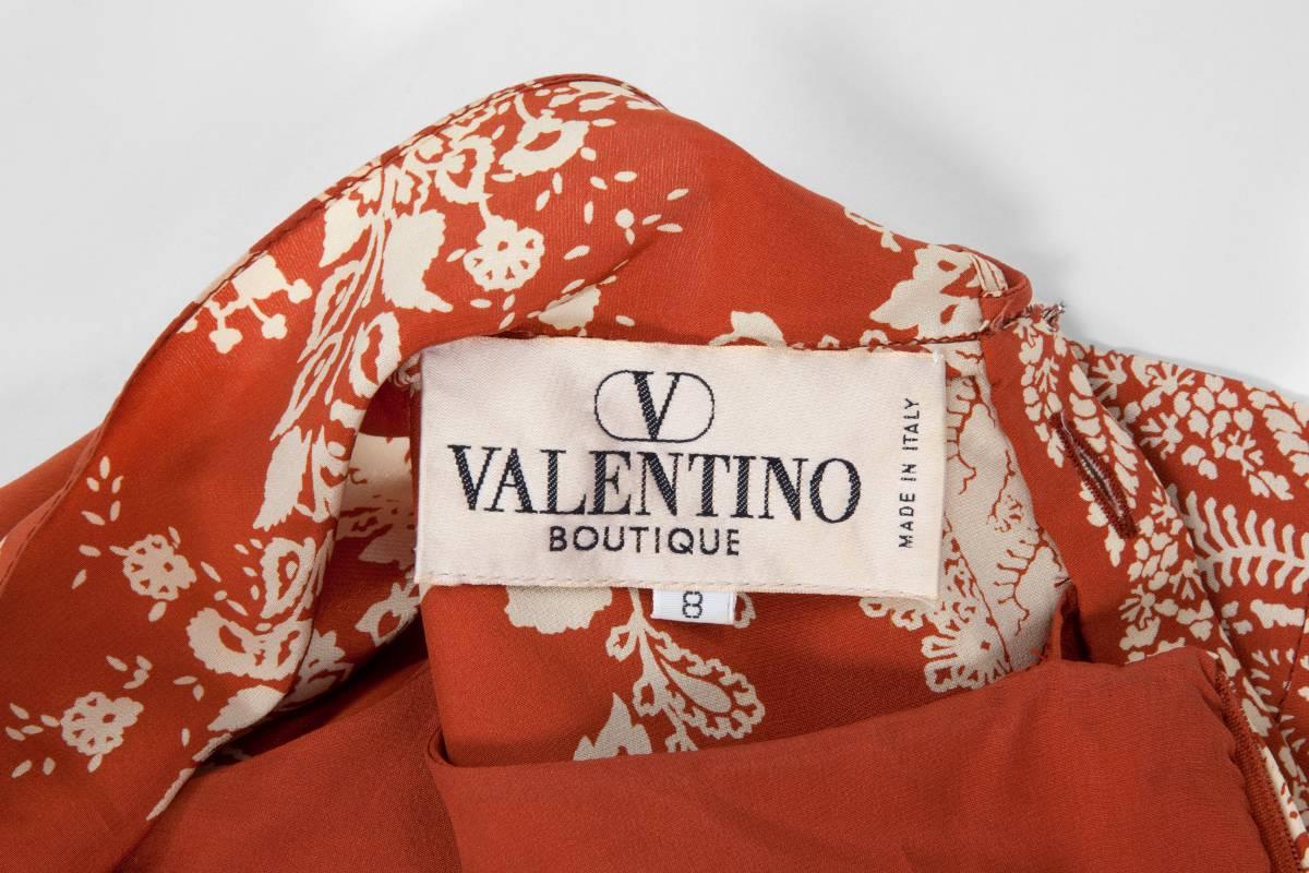 Valentino Cocktail Draped Dress  4