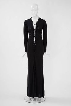 Yves Saint Laurent Saharienne Maxi Dress