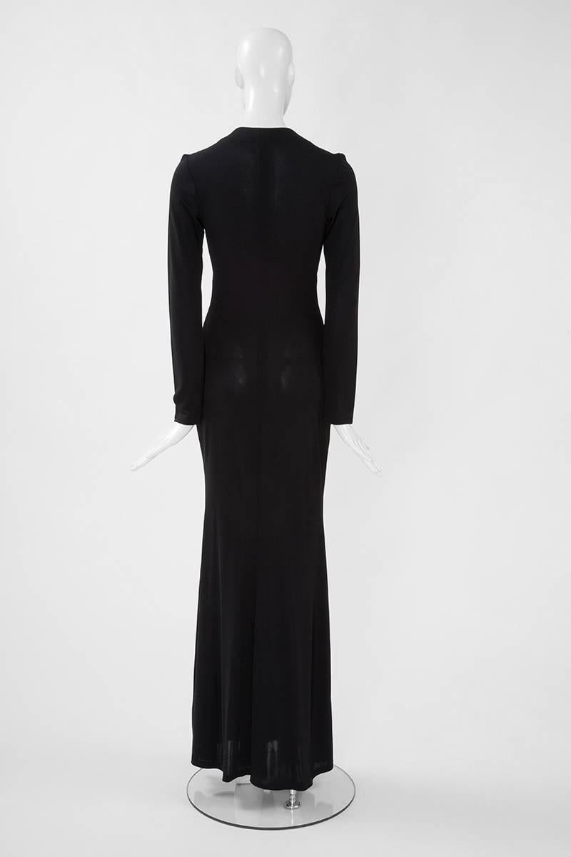 Yves Saint Laurent Saharienne Maxi Dress  3