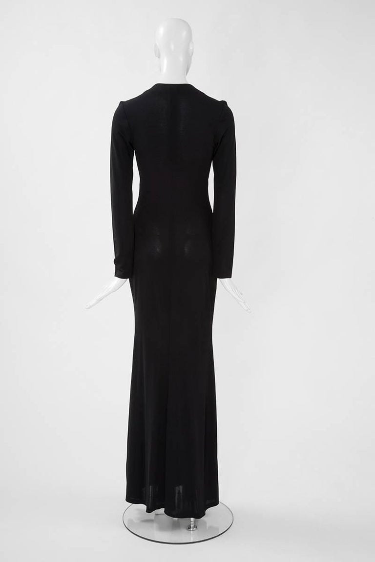 Yves Saint Laurent Saharienne Maxi Dress at 1stDibs