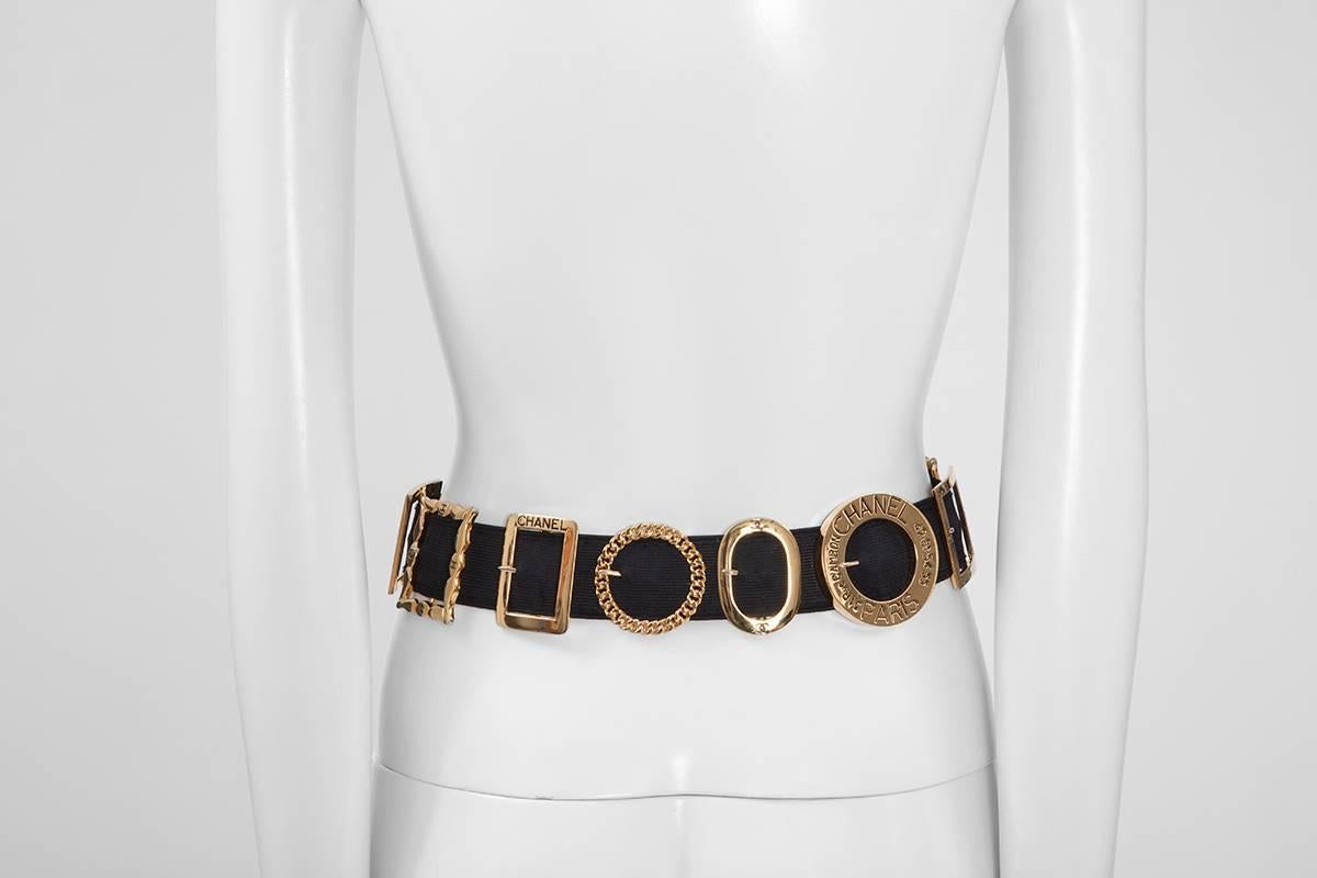 belt with multiple buckles
