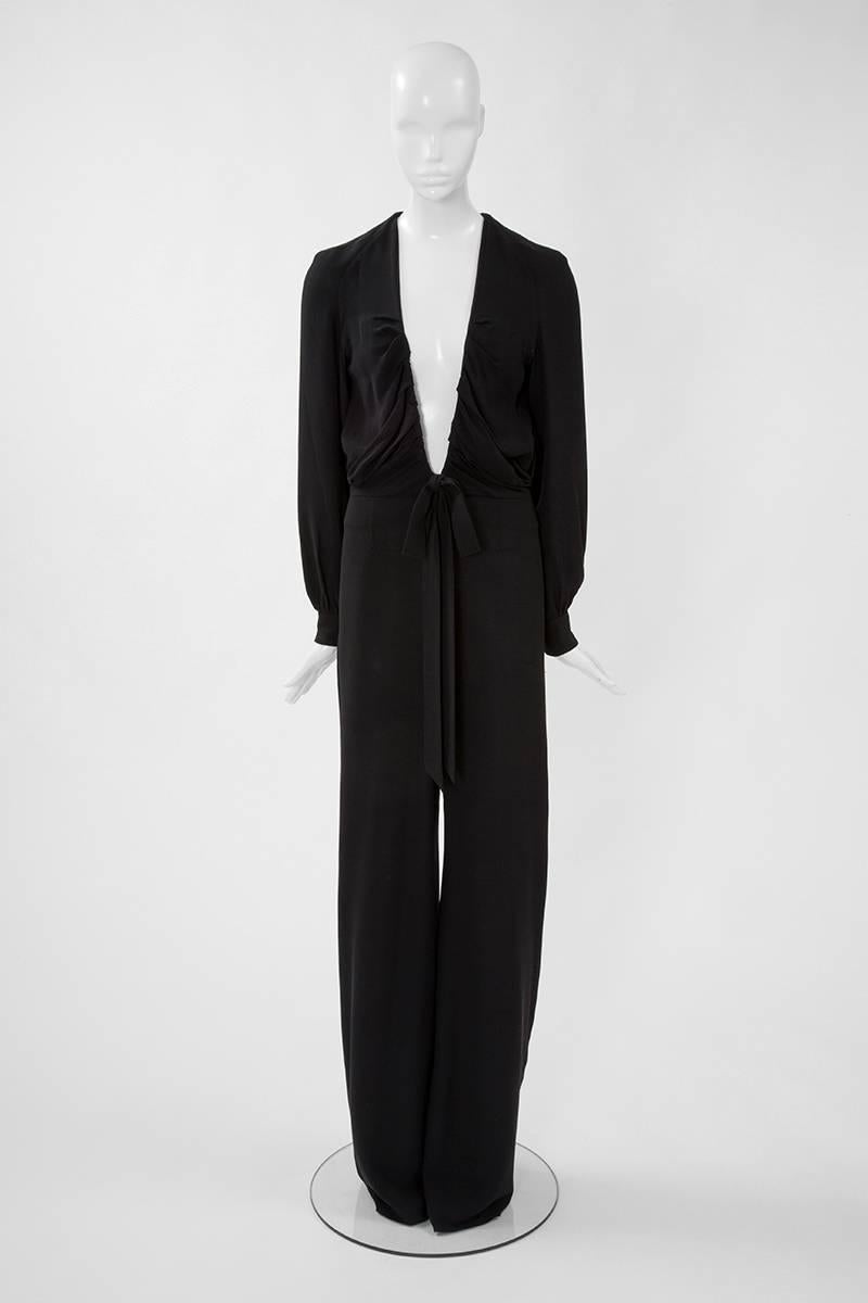Chloé Silk Crepe Jumpsuit  In Excellent Condition In Geneva, CH