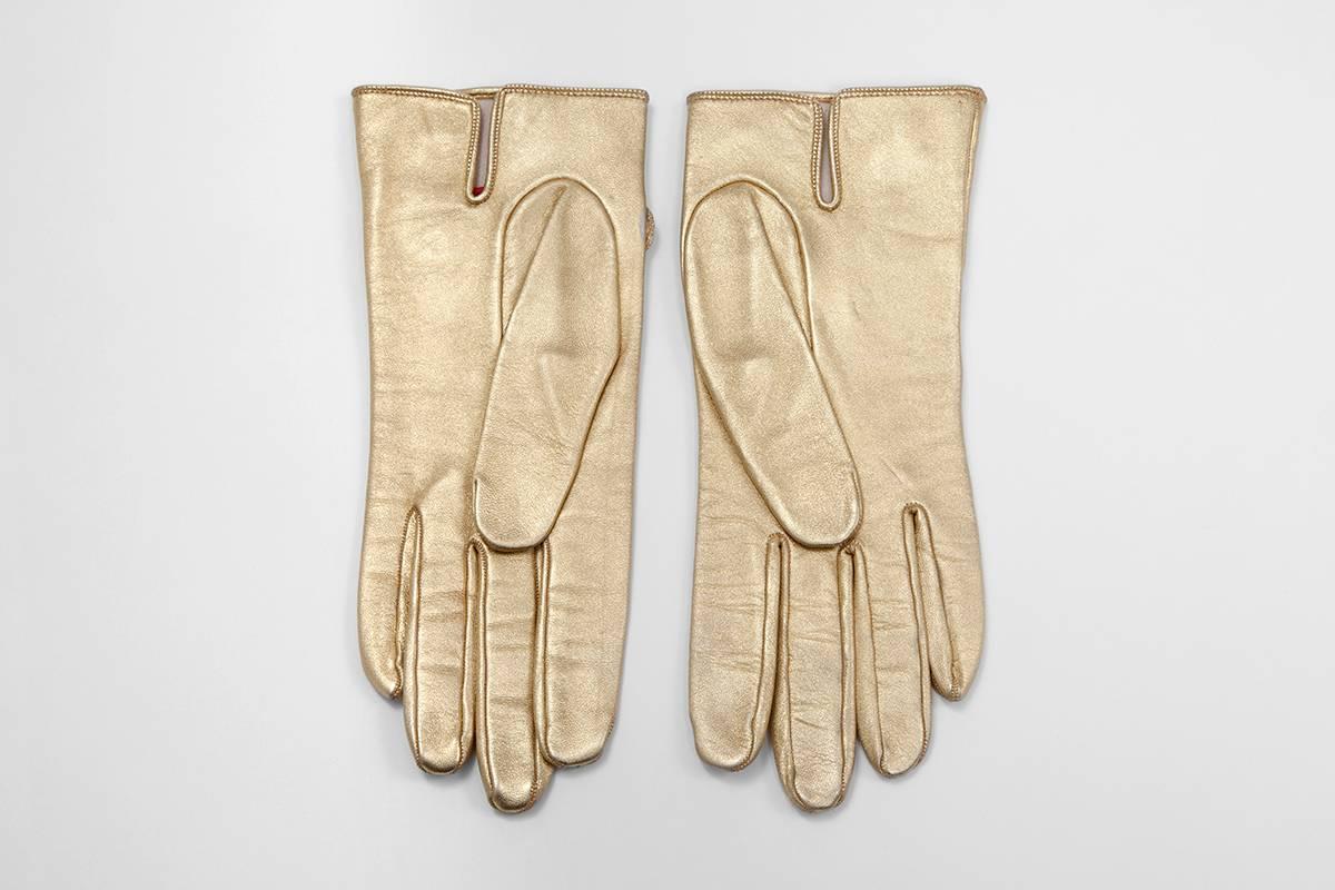 jewelled gloves