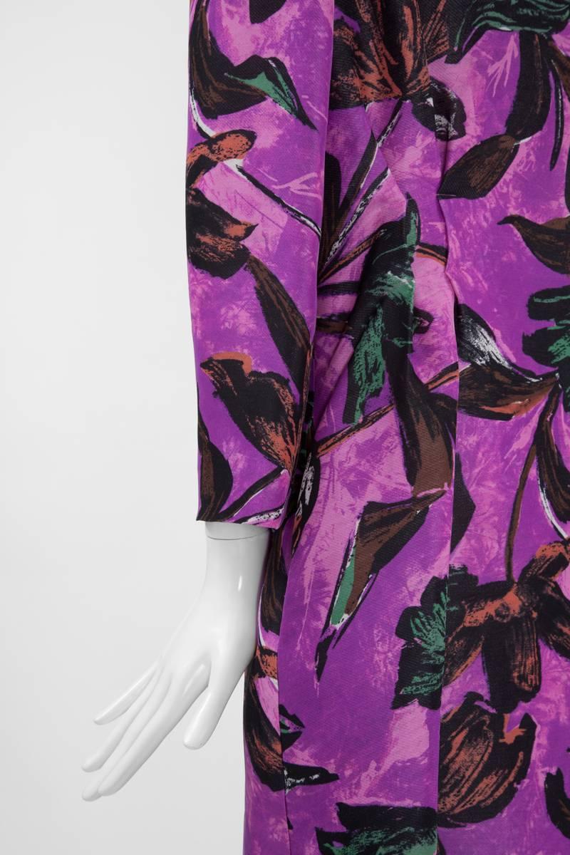 Marni Printed Silk Draped Coat, Spring - Summer 2009  1