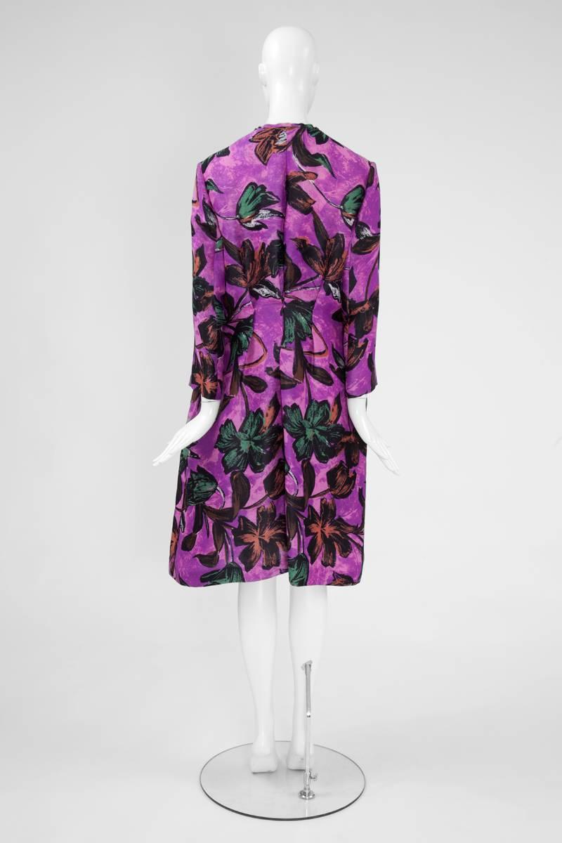 Marni Printed Silk Draped Coat, Spring - Summer 2009  2